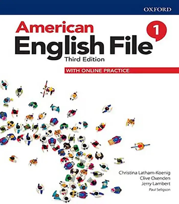 American English File 1 کتاب امریکن انگلیش فایل 1 ویرایش سوم