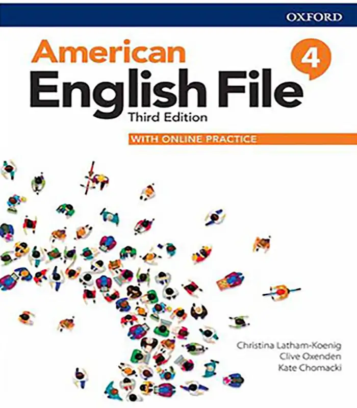 کتاب امریکن انگلیش فایل American English File 4 ویرایش سوم