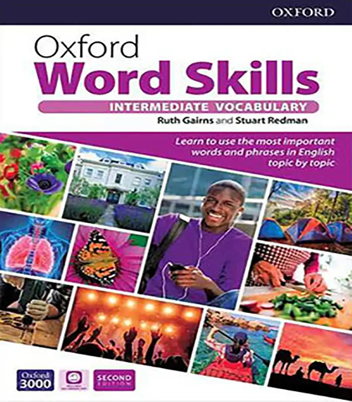 کتاب اکسفورد ورد اسکیلز اینترمدیت Oxford Word Skills intermediate ویرایش دوم