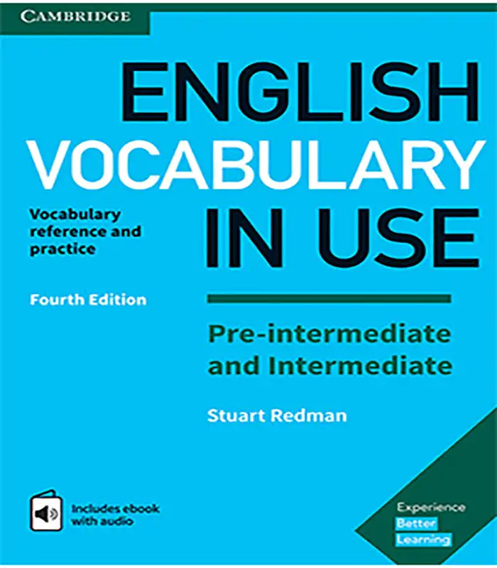 کتاب English Vocabulary in use pre intermediate and Intermediate