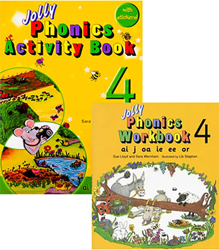 کتاب Jolly Phonics 4