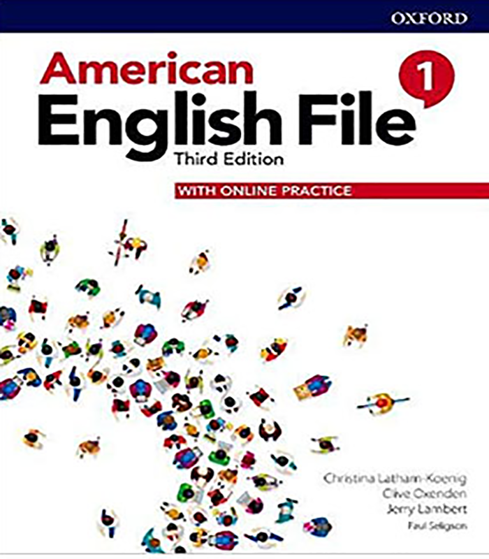 کتاب امریکن انگلیش فایل 1 American English File ویرایش سوم وزیری  