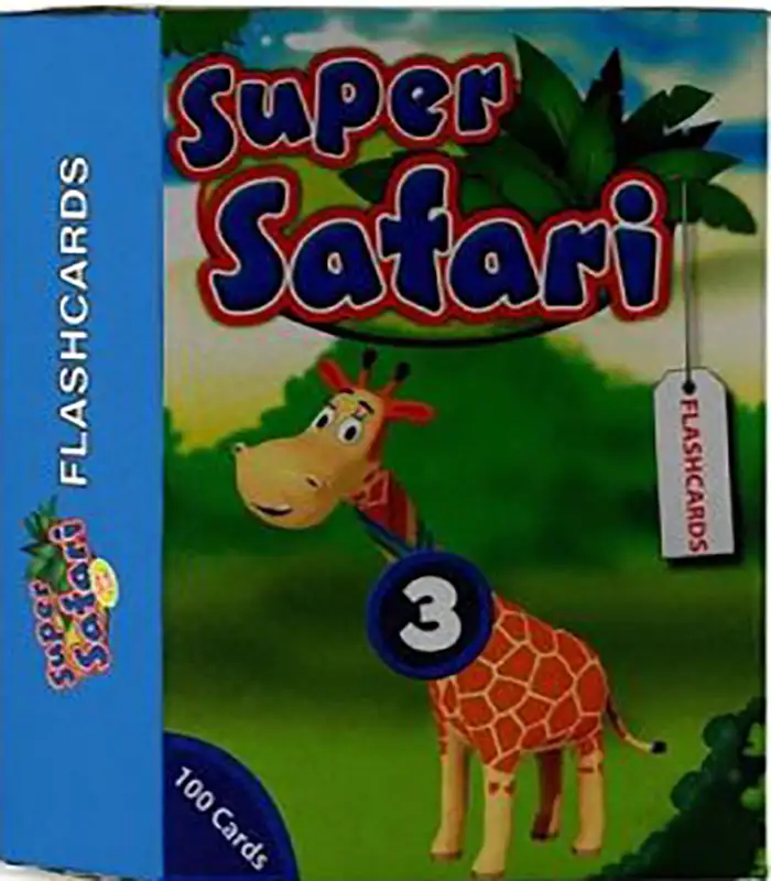 فلش کارت سوپر سافاری 3 Super Safari 3 Flashcards