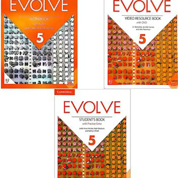 مجموعه 3 جلدی کتاب ایوالو 5 Evolve 5 (SB+WB+VB)