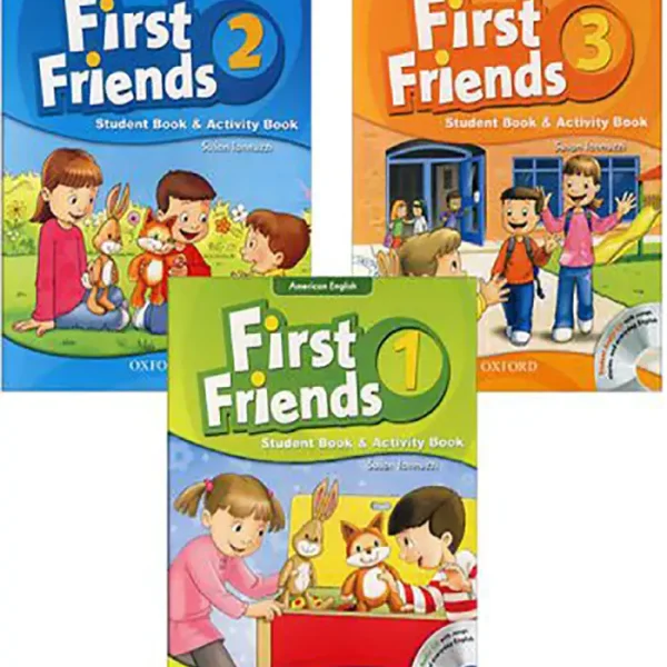 مجموعه 3 جلدی کتاب فرست فرندز American First Friends