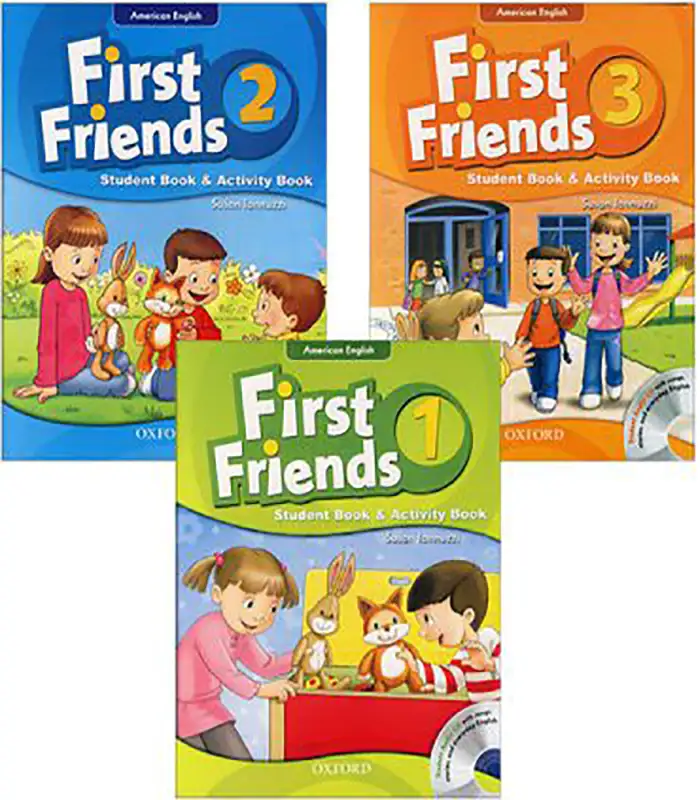 مجموعه 3 جلدی کتاب فرست فرندز American First Friends