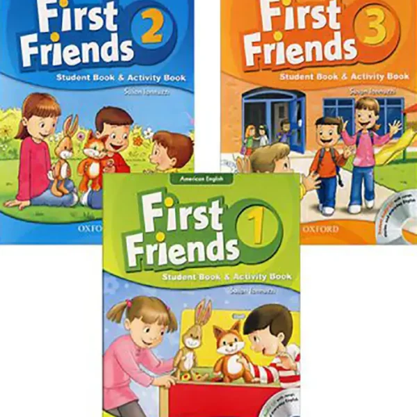 مجموعه 3 جلدی کتاب فرست فرندز American First Friendsوزیری