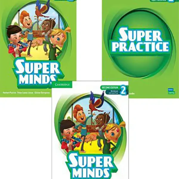 پک 3 جلدی کتاب سوپر مایندز pack Super Minds 2ویرایش دوم