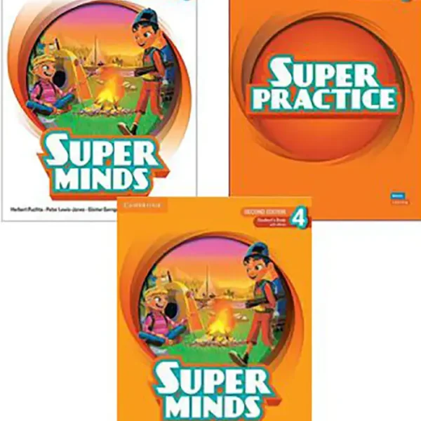 پک 3 جلدی کتاب سوپر مایندز pack Super Minds 4ویرایش دوم