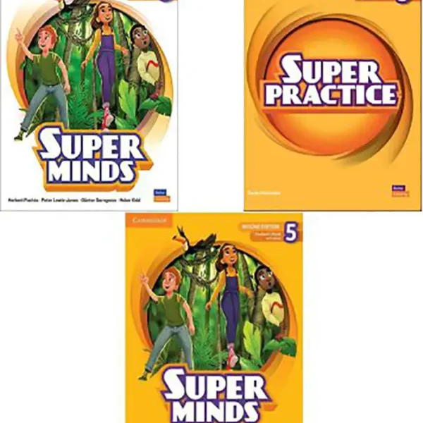 پک 3 جلدی کتاب سوپر مایندز pack Super Minds 5ویرایش دوم