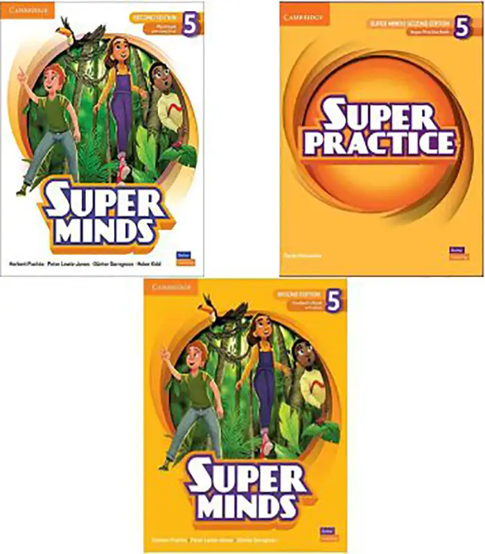 پک 3 جلدی کتاب سوپر مایندز pack Super Minds 5ویرایش دوم