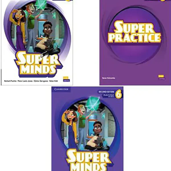 پک 3 جلدی کتاب سوپر مایندز pack Super Minds 6ویرایش دوم