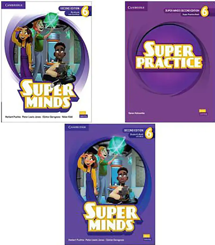 پک 3 جلدی کتاب سوپر مایندز pack Super Minds 6ویرایش دوم