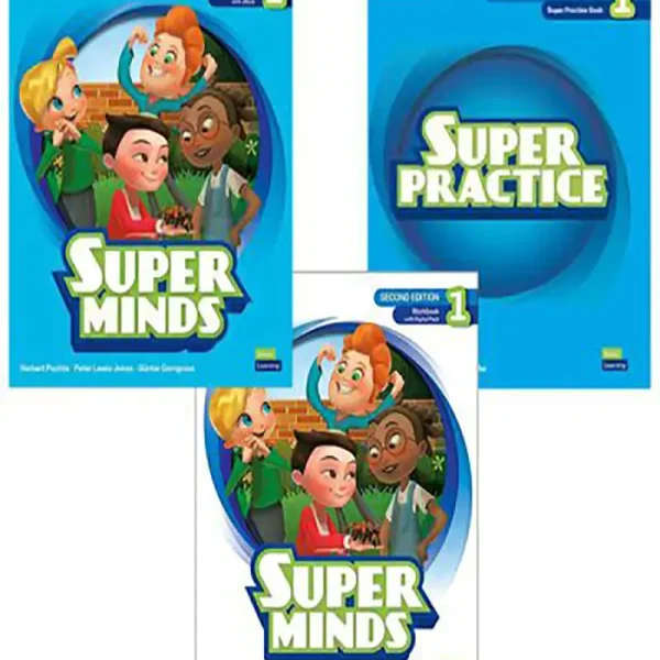 پک 3 جلدی کتاب سوپر مایندزpack Super Minds 1ویرایش دوم