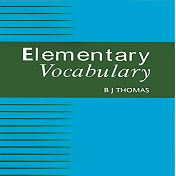 کتاب Elementary Vocabulary BJ Thomas