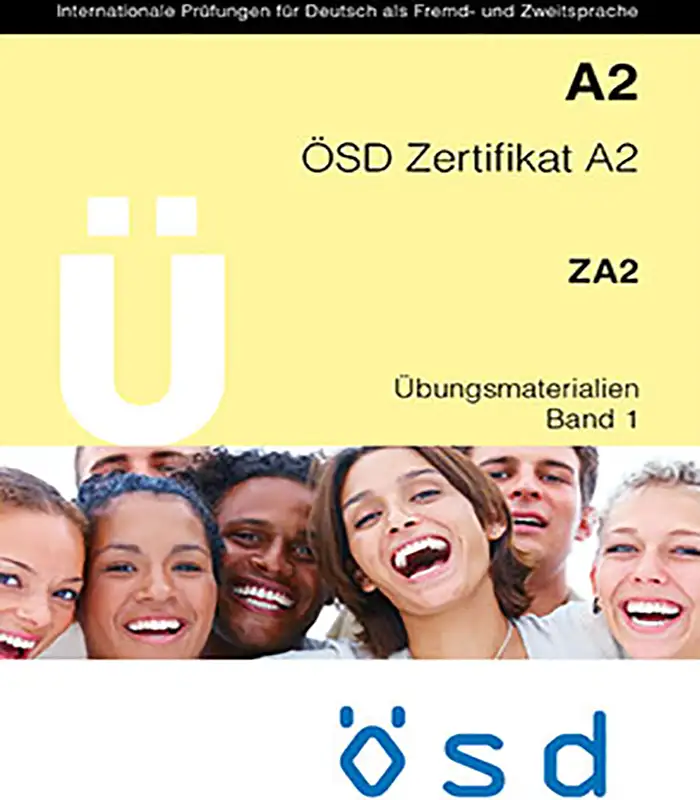 کتاب آزمون آلمانی او اس دی زرتیفیکات U OSD Zertifikat A2 – Ubungsmaterialien Band