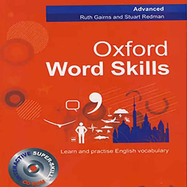 کتاب آکسفورد ورد اسکیل ادونسOxford Word Skills Advanced (وزیری)