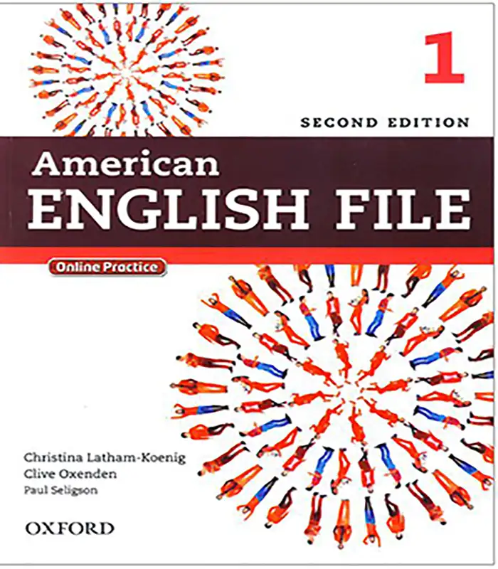 کتاب امریکن انگلیش فایلAmerican English File 1 وزیری ویرایش دوم