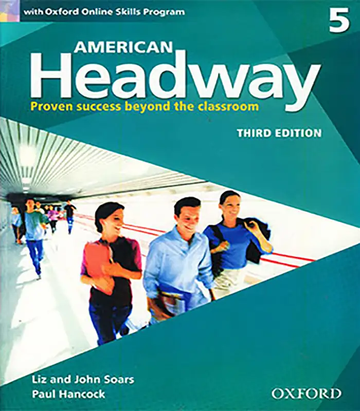 کتاب امریکن هدوی 5 American Headway ویرایش سوم