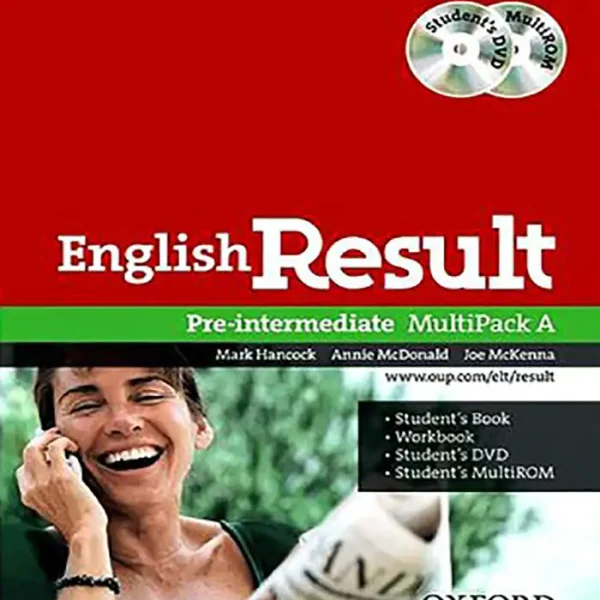 کتاب انگلیش ریزالت پری اینترمدیتEnglish Result Pre Intermediate