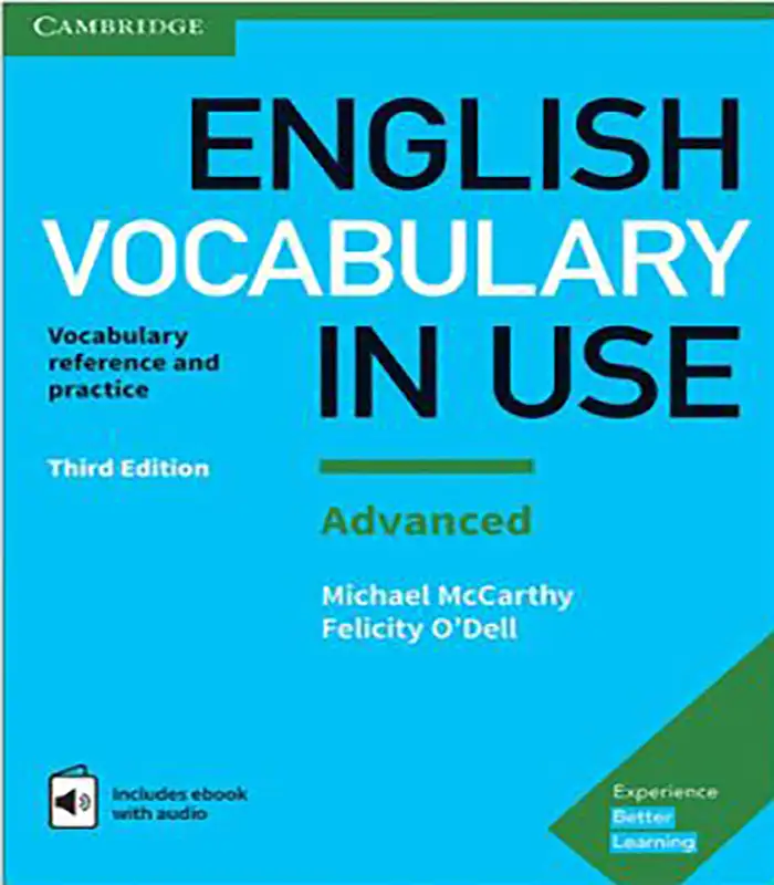 کتاب انگلیش وکبیولاری این یوز ادونسEnglish Vocabulary in use Advanced ویرایش سوم