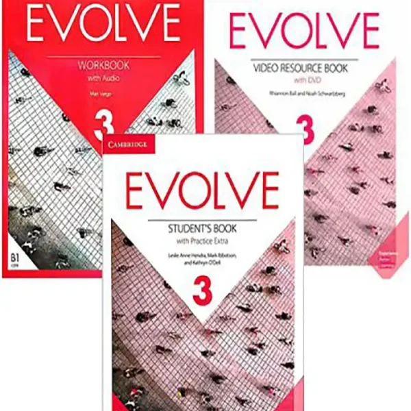 کتاب ایوالو 3 Evolve پک کامل (SB+WB+VB)