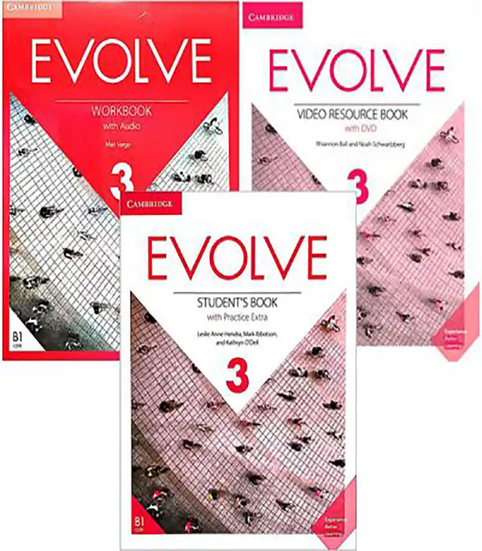 کتاب ایوالو 3 Evolve پک کامل (SB+WB+VB)