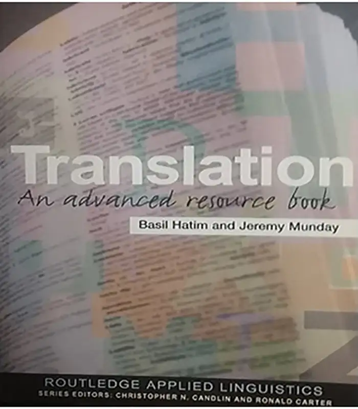 کتاب ترنزلیشن ان ادونسد ریسورس بوکTranslation an Advanced resource book