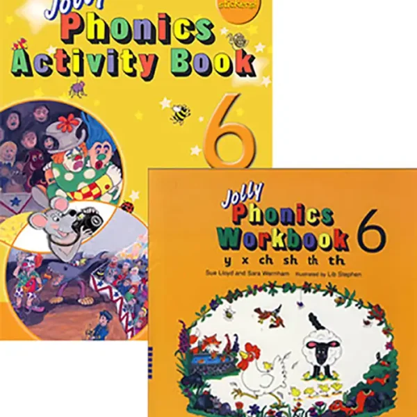 کتاب جولی فونیکس Jolly Phonics 6