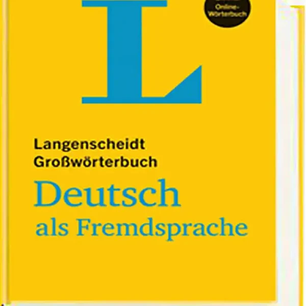 کتاب دیکشنری لانگن شایت آلمانی Langenscheidt GroBworterbuch Deutsch als Fremdsprache