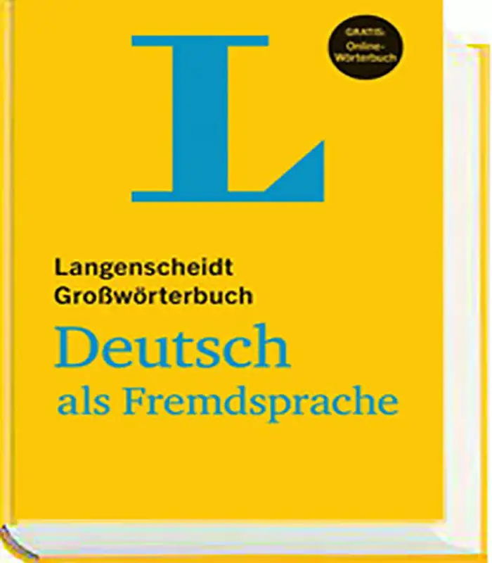 کتاب دیکشنری لانگن شایت آلمانی Langenscheidt GroBworterbuch Deutsch als Fremdsprache