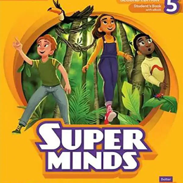 کتاب سوپر مایندز 5 Super Minds گلاسه ویرایش دوم  