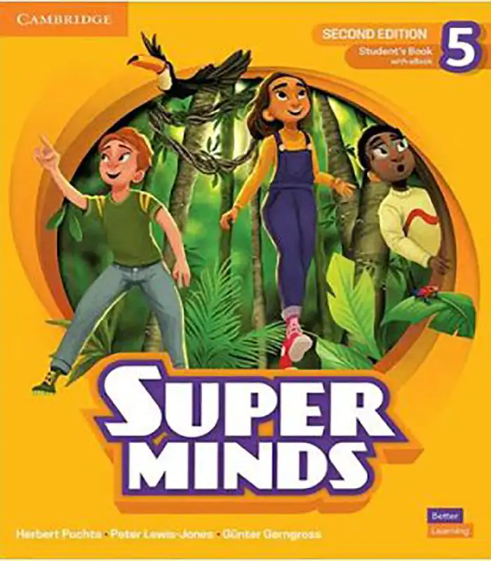 کتاب سوپر مایندز 5 Super Minds گلاسه ویرایش دوم  