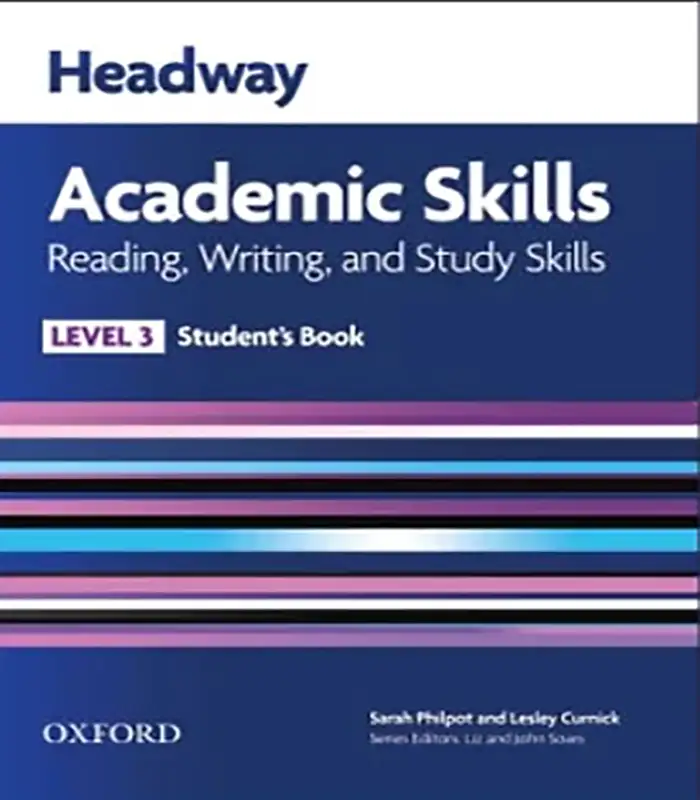 کتاب هدوی آکادمیکHeadway Academic Skills Level 3 Reading Writing