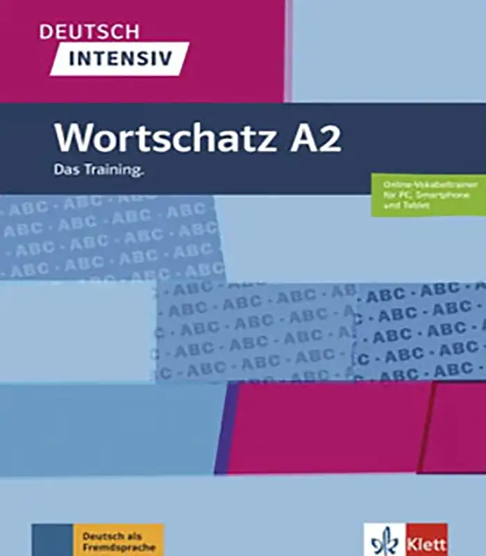 کتاب واژگان آلمانی دویچ ورتشاتز Deutsch intensiv Wortschatz A2