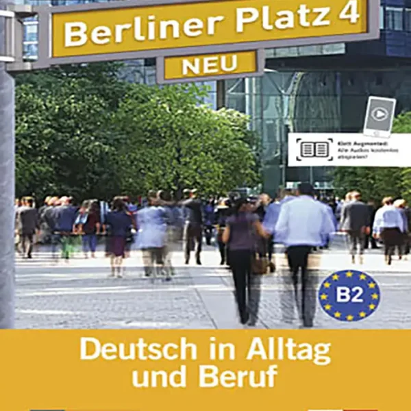 Berliner Platz 4 Neu کتاب برلینر پلاتز B2