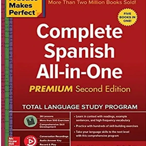 Complete Spanish All in One Premium Second Edition کتاب