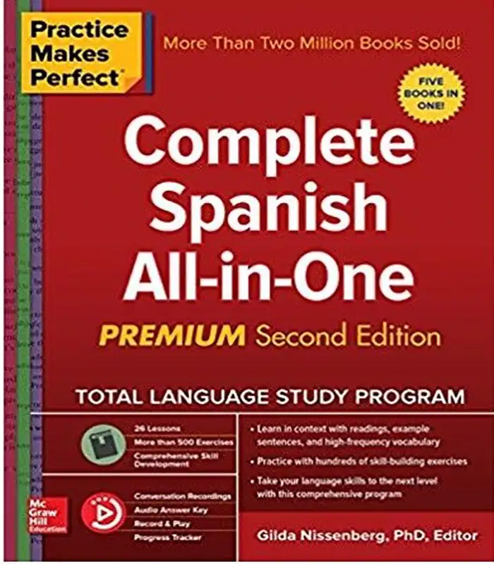 Complete Spanish All in One Premium Second Edition کتاب