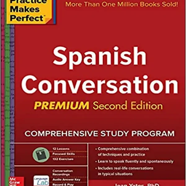 Practice Makes Perfect Spanish Conversation Premium Second Edition کتاب