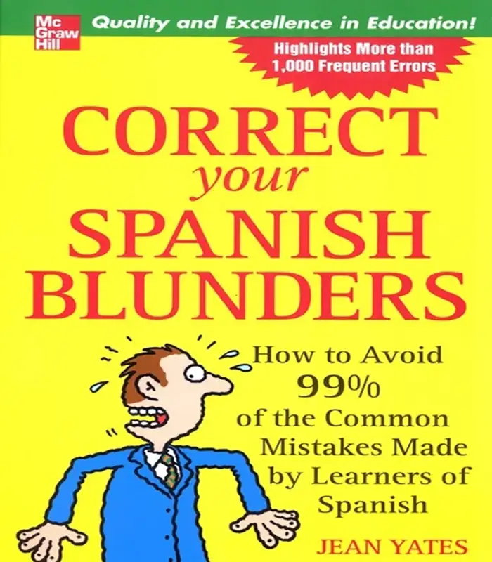 correct your spanish blunders کتاب