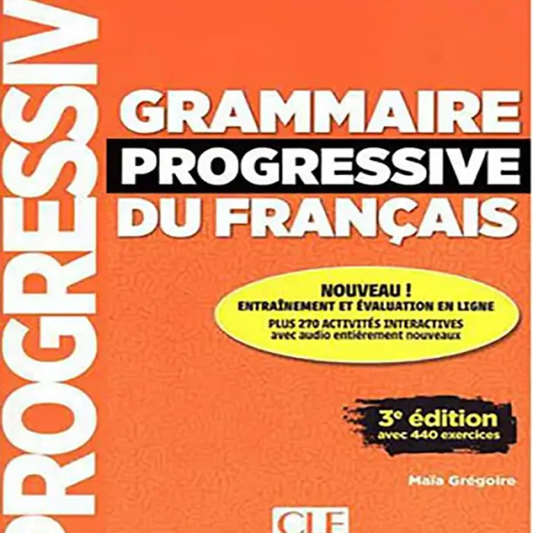 کتاب Grammaire Progressive Du Francais A1 گرامر زبان فرانسه