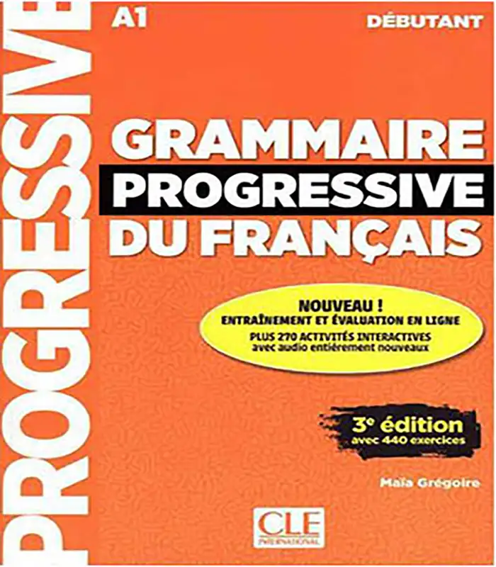 کتاب Grammaire Progressive Du Francais A1 گرامر زبان فرانسه