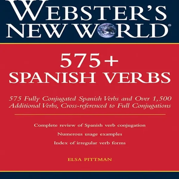 کتاب Websters New World 575+ Spanish Verbs