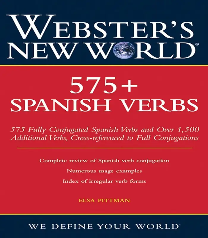 کتاب Websters New World 575+ Spanish Verbs