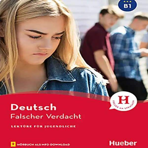 کتاب داستان زبان آلمانی سطح Falscher Verdacht B1